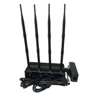 GSM/3G/GPS četru frekvenču stacionārā traucētājierīce