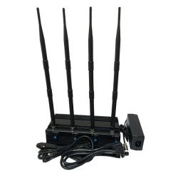 GSM/3G/GPS četru frekvenču stacionārā traucētājierīce